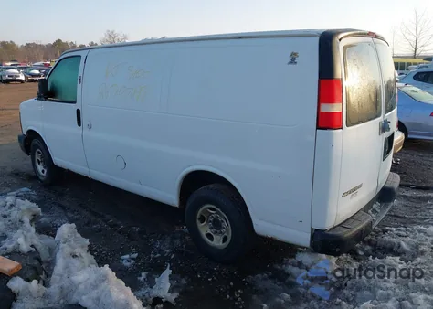 2009 Chevrolet Express 2500 Work Van from USA, damaged, VIN 1GCGG25C991107841